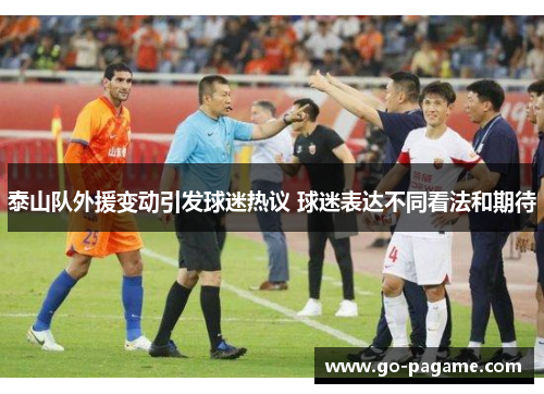 泰山队外援变动引发球迷热议 球迷表达不同看法和期待