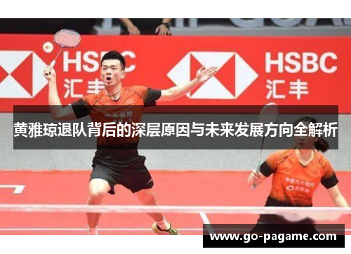 黄雅琼退队背后的深层原因与未来发展方向全解析